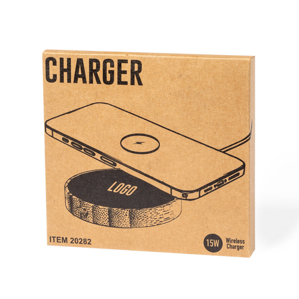 Tilpasset lysende rund oplader Tilpasset lysende rund oplader