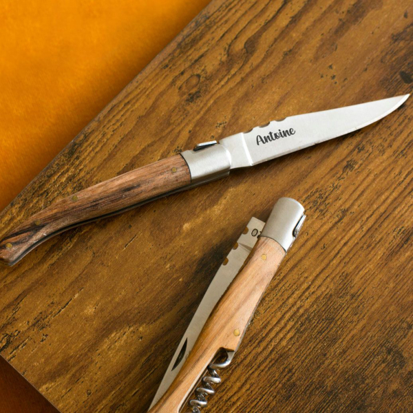 Personliggjort Laguiole-stil kniv Personliggjort Laguiole-stil kniv