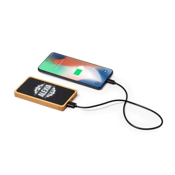 5000 mAh lysende tilpasset powerbank 5000 mAh lysende tilpasset powerbank