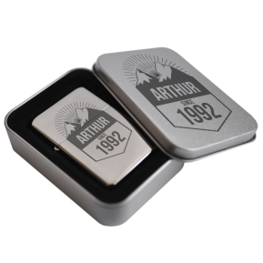 Star® Fødselsdag Lighter indgraveret Star® Fødselsdag Lighter indgraveret