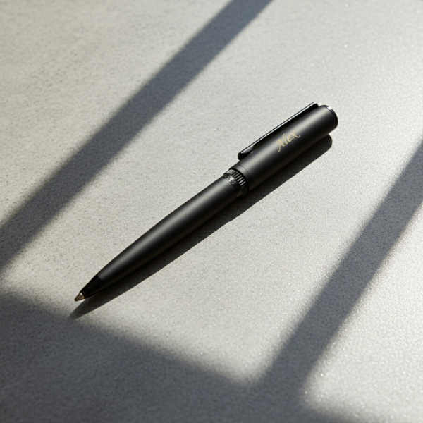 Gavesæt fra Hugo Boss med notesbog og kuglepen Gavesæt fra Hugo Boss med notesbog og kuglepen