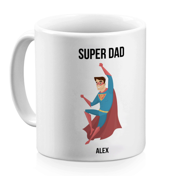 Personligt superhelte-krus Personligt superhelte-krus