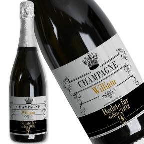 Personlig champagneflaske Royale Personlig champagneflaske Royale