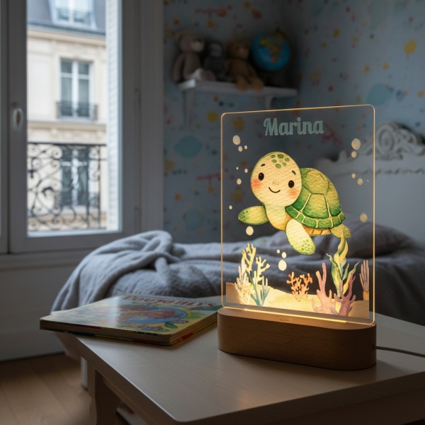 Personlig natlampe ocean Personlig natlampe ocean