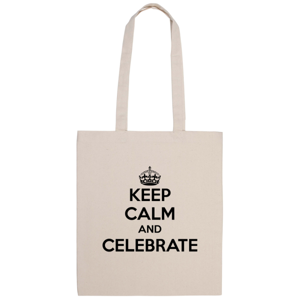 Personlig stofpose Keep Calm Personlig stofpose Keep Calm