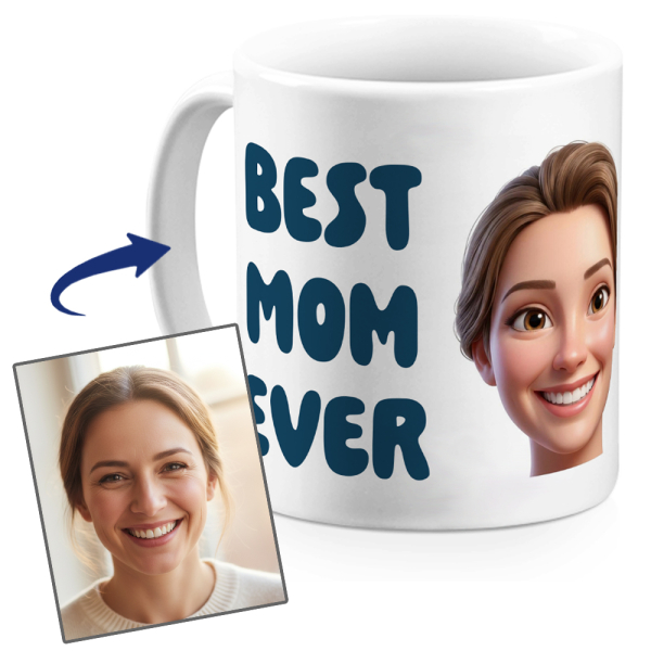 Personligt Best-mom-krus Personligt Best-mom-krus