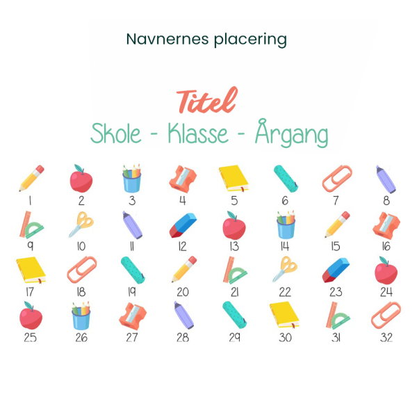 Personligt etui - Klasseminder Personligt etui - Klasseminder