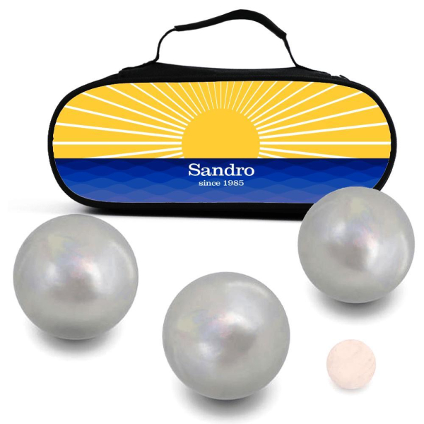 Personligt etui til petanquekugler Sunset Personligt etui til petanquekugler Sunset