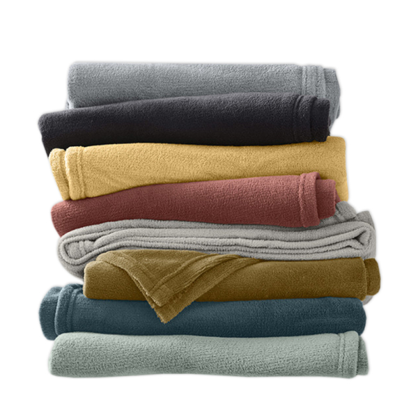 Blød plaid med broderet navn Blød plaid med broderet navn