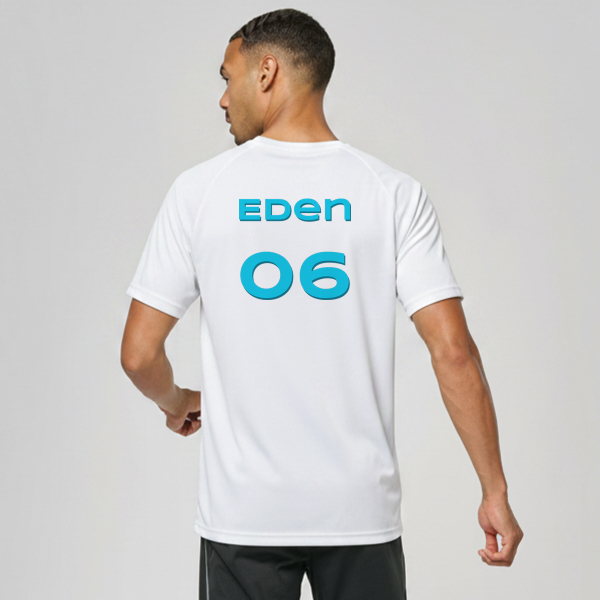 T-shirt de sport personlig Trøjenummer T-shirt de sport personlig Trøjenummer
