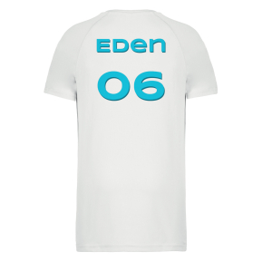 T-shirt de sport personlig Trøjenummer T-shirt de sport personlig Trøjenummer