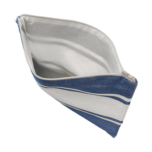 Personlig strandtaske i fouta stil Personlig strandtaske i fouta stil