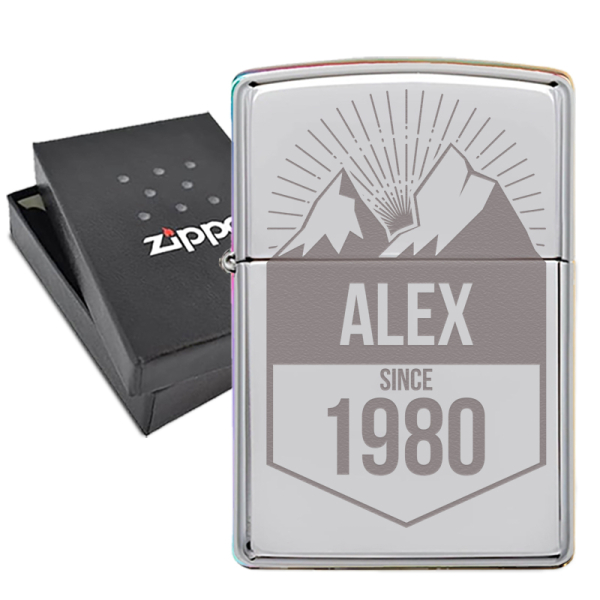 Personlig Zippo® jubilæumslighter Personlig Zippo® jubilæumslighter