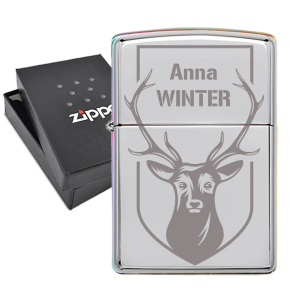 Zippo® med personligt navn Zippo® med personligt navn