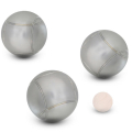 Stribede p&eacute;tanque-kugler