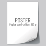 Plakat uden ramme