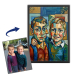 Kunstnerisk portræt i kubistisk stil Kunstnerisk portræt i kubistisk stil