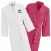Broderet kimono-badekåbe 420 g Broderet kimono-badekåbe 420 g