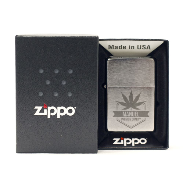 Zippo&reg; med personligt navn