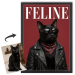 Forside af FELINE-magasin baseret på et foto Forside af FELINE-magasin baseret på et foto