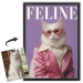 Forside af FELINE-magasin baseret på et foto Forside af FELINE-magasin baseret på et foto