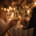 Gaveæske med 2 champagnegla Bryllup Gaveæske med 2 champagnegla Bryllup