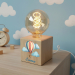 Filamentlampe med tryk luftballon Filamentlampe med tryk luftballon