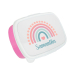Personaliseret regnbue snackboks Personaliseret regnbue snackboks