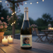 Personlig champagne fotoemblem Personlig champagne fotoemblem