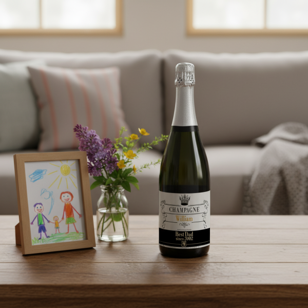 Personlig champagneflaske Royale