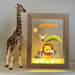 Personlig LED-ramme safari