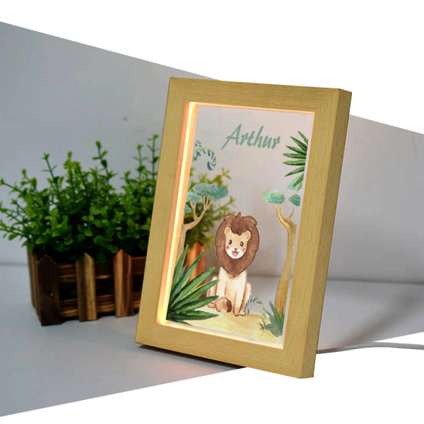Personlig LED-ramme savanne