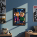 Portr&aelig;t i pixel-videospilsstil