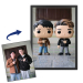 Portræt af en stiliseret vinylfigur baseret på et foto Portræt af en stiliseret vinylfigur baseret på et foto