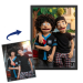 Portr&aelig;t i marionetstil ud fra et foto