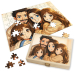 Puzzle af et foto omdannet til manga Puzzle af et foto omdannet til manga