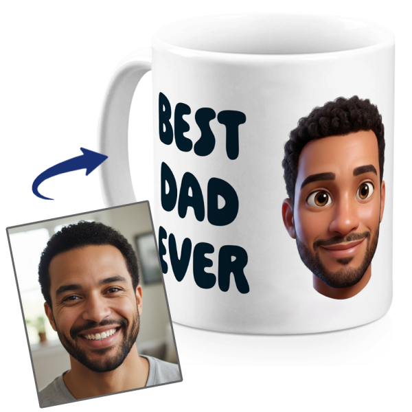 Personlig Best Dad-krus