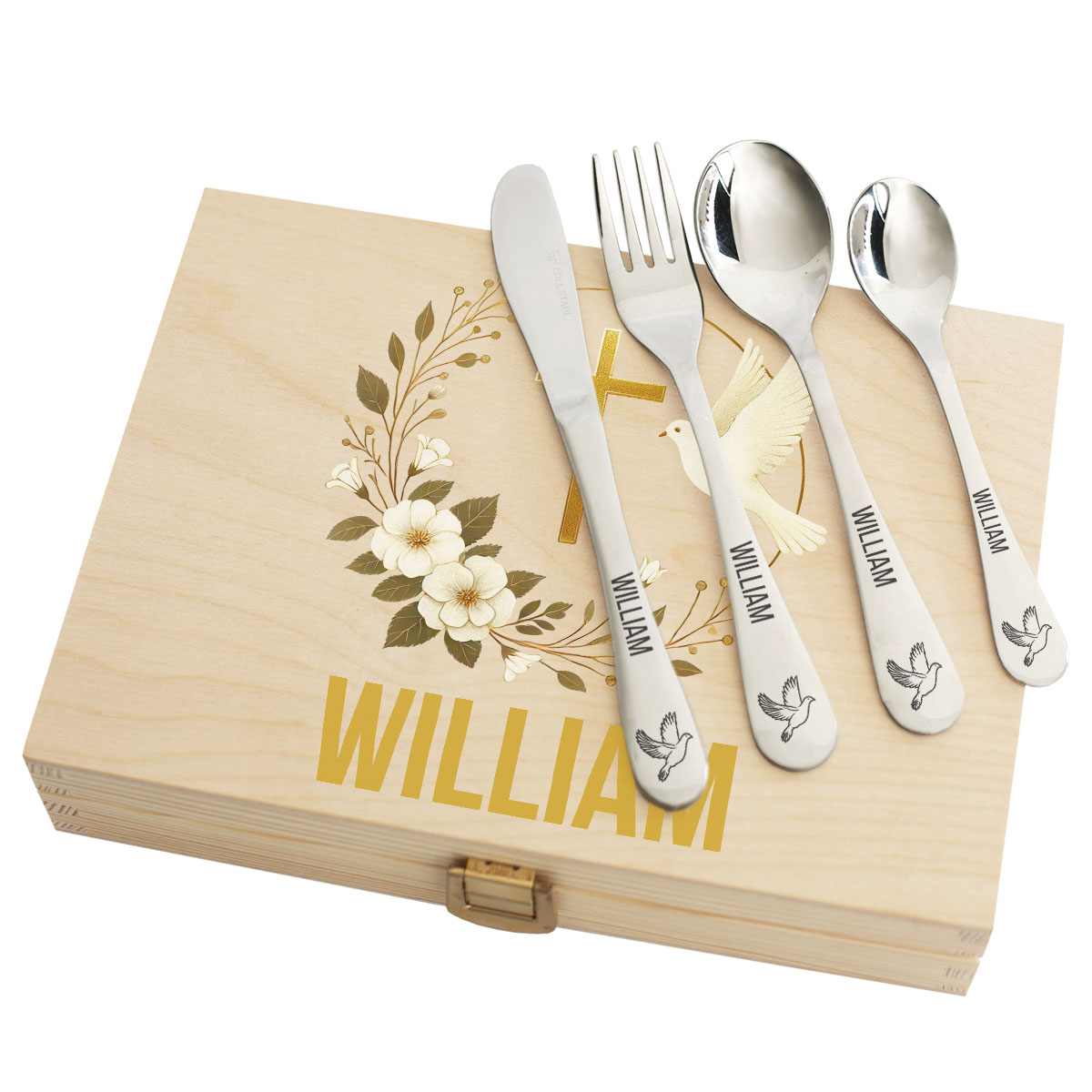 Coffret D�b og dens personlige bestik